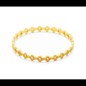 Julie Vos Florentine Bangle & Hoop Set